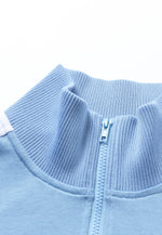 Carica l&#39;immagine nel visualizzatore di Gallery, Men’s Two-Tone Zipper-Front Cotton Hoodie
