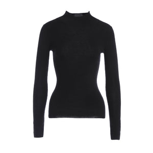 Fitted Mock-Neck Merino Sweater1333272741593330