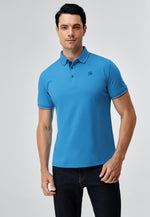 Load image into Gallery viewer, Men Silk Cotton Polo
