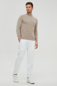 Rich Cable-Knit Merino Sweater433234268029170