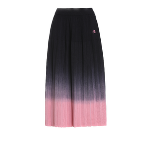 Women's Merino Gradient Pleated Skirt333240157683954