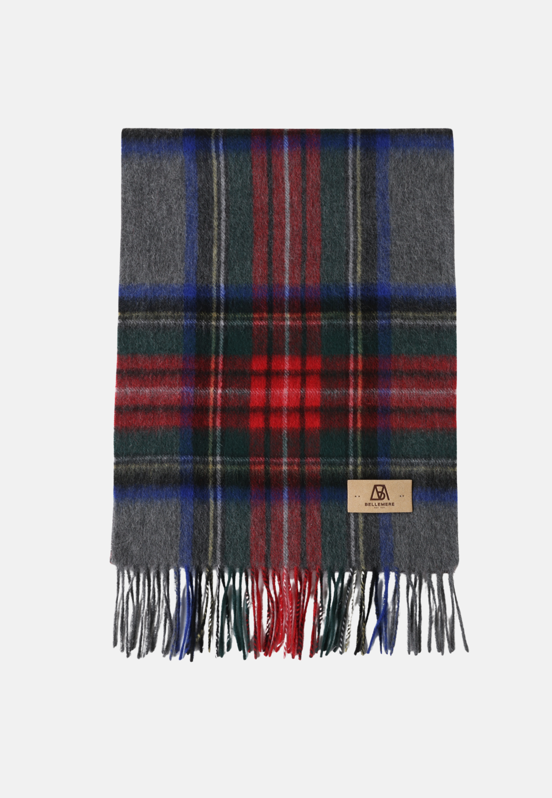 Checker Cashmere Plaid Scarf Checker Cashmere Plaid Scarf