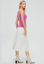 Carica l&#39;immagine nel visualizzatore di Gallery, Women&#39;s Merino Gradient Pleated Skirt
