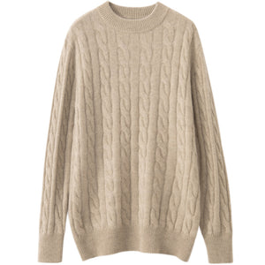 Rich Cable-Knit Merino Sweater133234121687282
