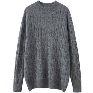 Rich Cable-Knit Merino Sweater533234121720050