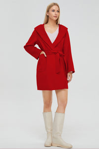 Women's Wool Hooded Coat1433437816127730