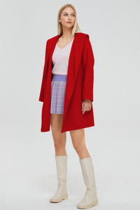 Women's Wool Hooded Coat1533437816160498