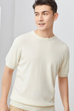 Carica l&#39;immagine nel visualizzatore di Gallery, Trendy Short-Sleeve Cashmere Top
