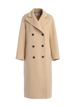 Lade das Bild in den Galerie-Viewer, Grand Double-Breasted Wool Coat
