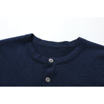 Load image into Gallery viewer, ShortTrim Fit Cotton Cashmere Henley
