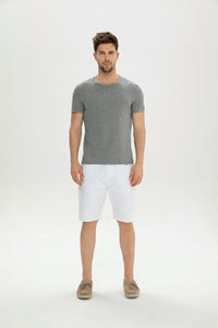 Short-Sleeve Cotton T-shirt220786845319336
