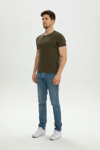 Men Crew-Neck Cotton T-Shirt (185G)320889976799400