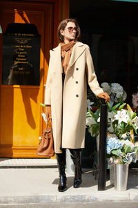 Grand Double-Breasted Wool Coat413422883537064