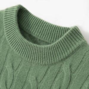 Rich Cable-Knit Cashmere Sweater2026777009914098