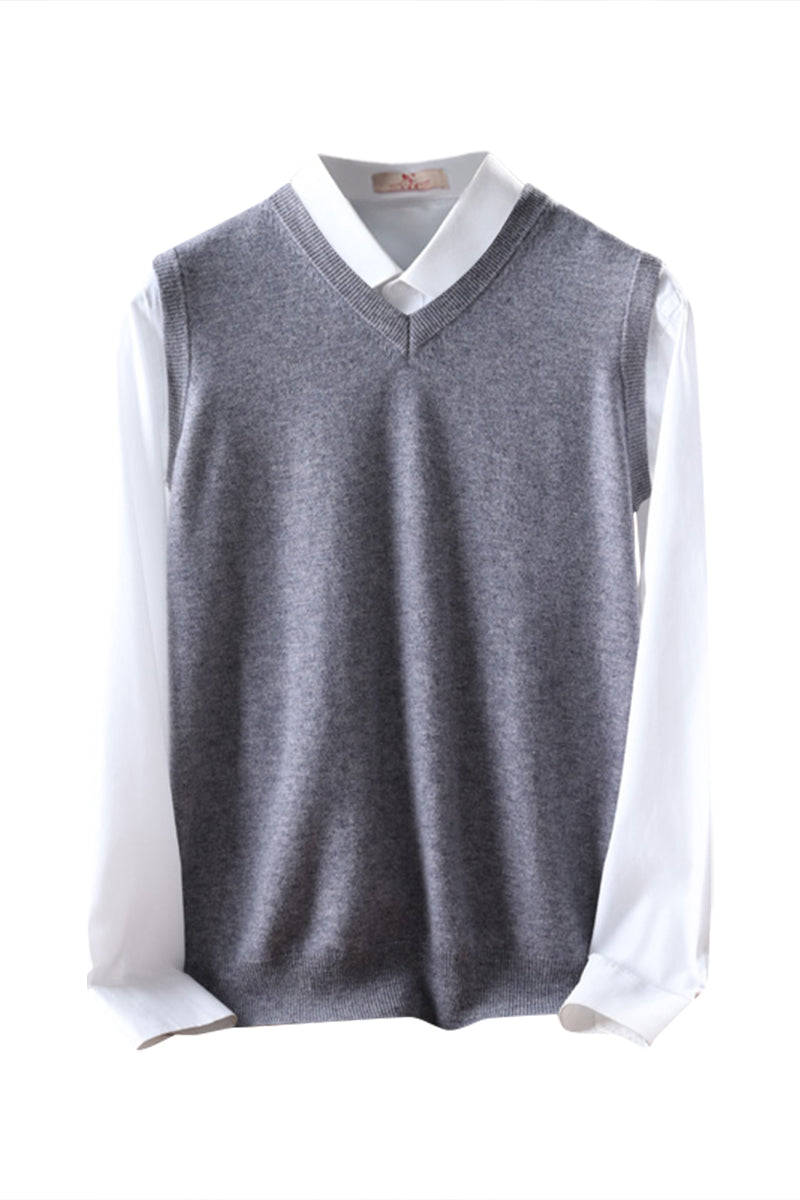 Foxy Merino Wool Sweater Vest