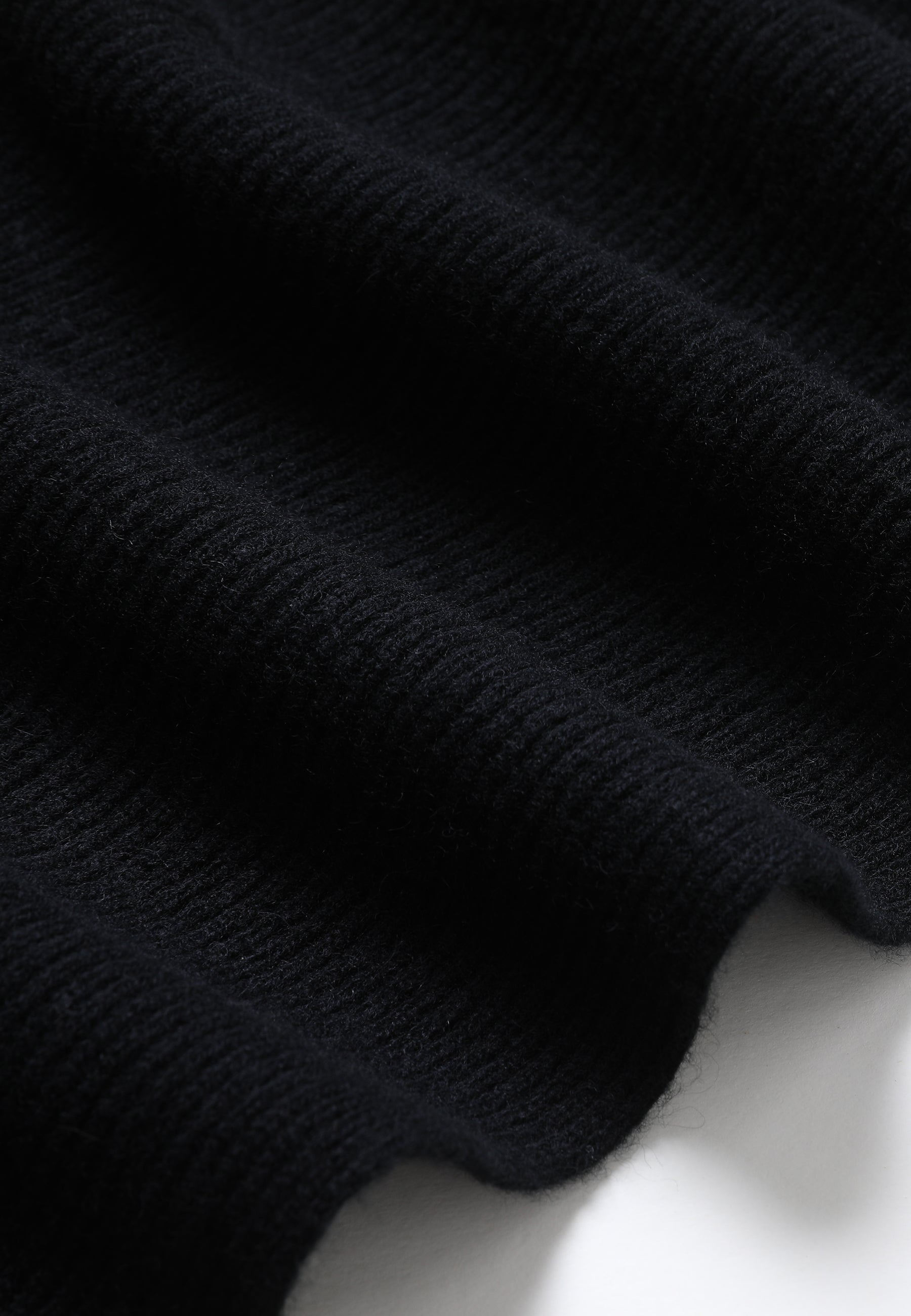 Products Ribbed Cashmere Scarf