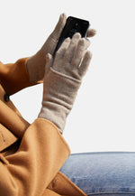 将图片加载到图库查看器，Cashmere Touchscreen Gloves
