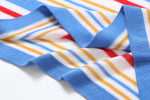 Load image into Gallery viewer, Fantasy Stripe Multicolor Tencel Polo |  Bellemere New York | 100% Tencel
