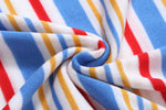 Load image into Gallery viewer, Fantasy Stripe Multicolor Tencel Polo |  Bellemere New York | 100% Tencel
