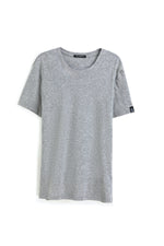 将图片加载到图库查看器，Grey Mercerized cotton Men T-shirt
