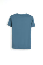 将图片加载到图库查看器，190g Mercerized Cotton Women V Neck T-shirt - Bellemere New York 
