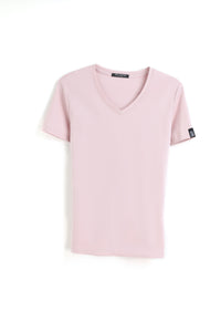 Smart V-Neck Cotton T shirt ( 190g)2220624066642088