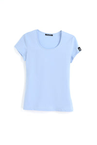 Posh Women's Cotton U Sharp T shirt ( 135g)320640029573288