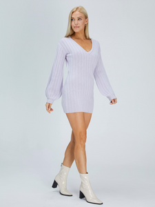 Mini Merino Cashmere Sweater Dress1631117849100530