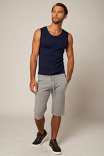 Load image into Gallery viewer, Tailored Cotton Cashmere Shorts
