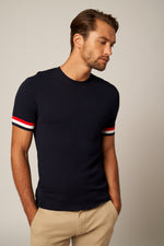 将图片加载到图库查看器，Tencel | Men T-shirt | Summer Collection | Bellemere New York
