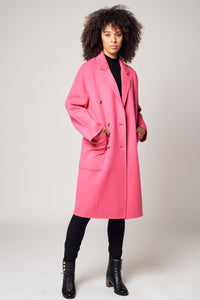 Majestic Double-Breasted Wool Coat711348114309288