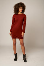Load image into Gallery viewer, Wide Sleeved SuperFine Merino Wool Dress

