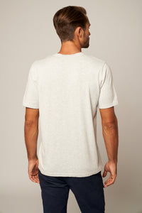 Classic Crew Neck Cotton Cashmere T-Shirt211122276139176
