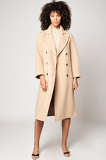 Load image into Gallery viewer, Grand Double-Breasted Wool Coat
