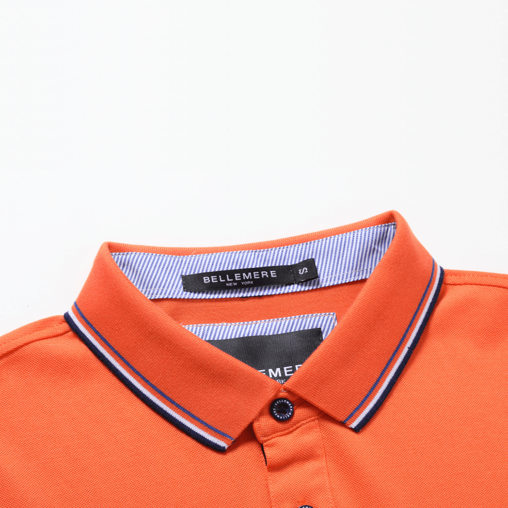 men-s-polo-with-striped-collar-and-cuff