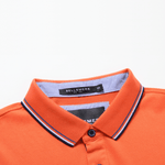 Load image into Gallery viewer, men-s-polo-with-striped-collar-and-cuff
