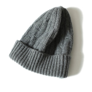 Twisted-Ribbed Cashmere Hat411840308674728