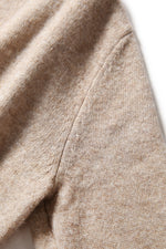 Carica l&#39;immagine nel visualizzatore di Gallery, Mock Wrap Sweater (100% Cashmere Knitwear)
