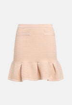 Lade das Bild in den Galerie-Viewer, Merino Wool Cashmere | Merino Wool Mini Skirt | Winter Mini Skirt | Bellemere New York
