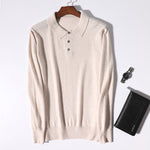 Load image into Gallery viewer, Dapper Cotton Polo Sweater
