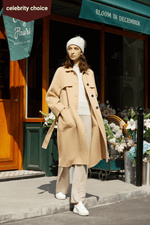 Carica l&#39;immagine nel visualizzatore di Gallery, Lamb Wool | Women Wool Coat | Women Jacket Coat | Bellemere New York
