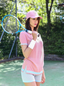 Fitted Tencel Tennis Dress & Shorts Set2021732102537384
