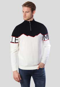 Half-Zipped Cashmere Blend Sweater431724197314802