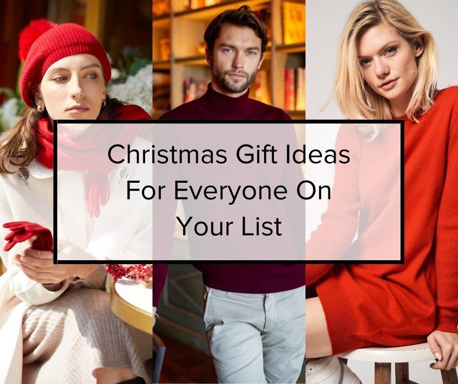 Christmas Gift Ideas For Everyone On Your List - Bellemere New York 