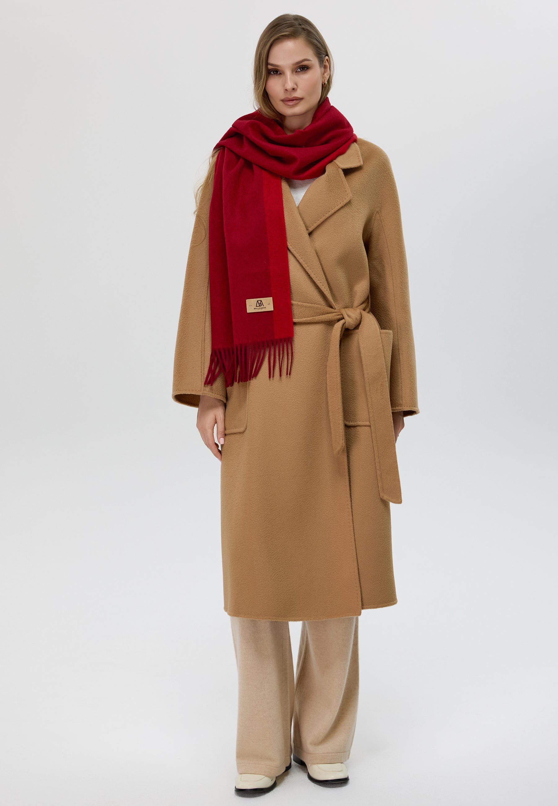 Duo-Color Cashmere Scarf