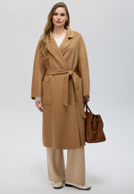 Cargar imagen en el visor de la galería, Belted Merino Overcoat
