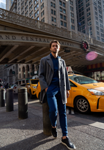 Lade das Bild in den Galerie-Viewer, Cotton Cashmere Full Zip Slim Fit Hoodie
