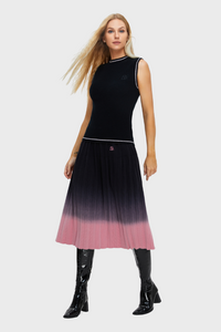 Women's Merino Gradient Pleated Skirt135810085961970