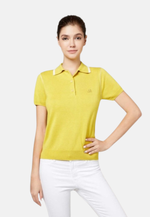 Lade das Bild in den Galerie-Viewer, Silk Cashmere Polo T-Shirt
