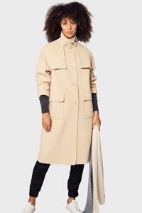 Beige Wool Coat235782708625650